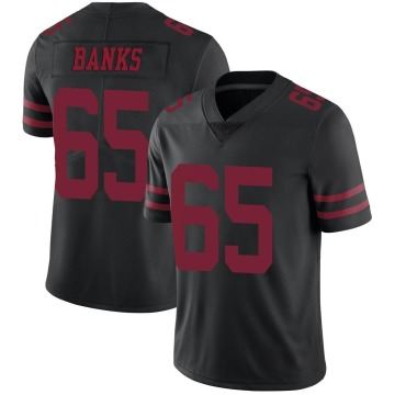 Aaron Banks Youth Black Limited Alternate Vapor Untouchable Jersey