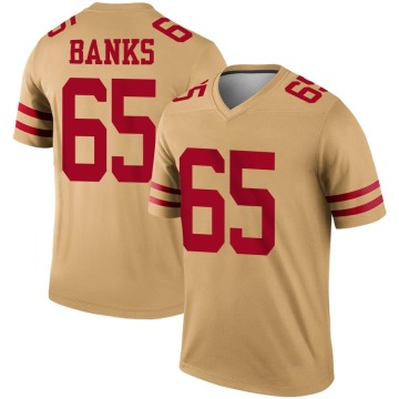 Aaron Banks Youth Gold Legend Inverted Jersey