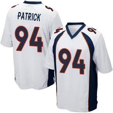 Aaron Patrick Youth White Game Jersey