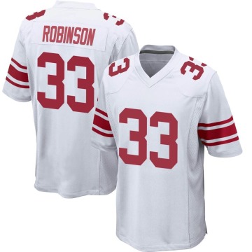 Aaron Robinson Youth White Game Jersey