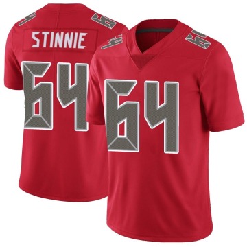 Aaron Stinnie Men's Red Limited Color Rush Jersey