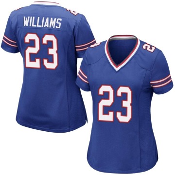 Aaron Williams Women's Royal Blue Game Team Color Jersey