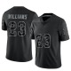 Aaron Williams Youth Black Limited Reflective Jersey