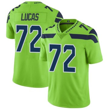 Abraham Lucas Men's Green Limited Color Rush Neon Jersey