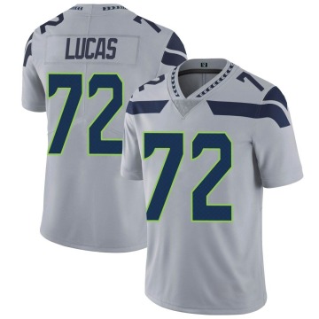 Abraham Lucas Youth Gray Limited Alternate Vapor Untouchable Jersey