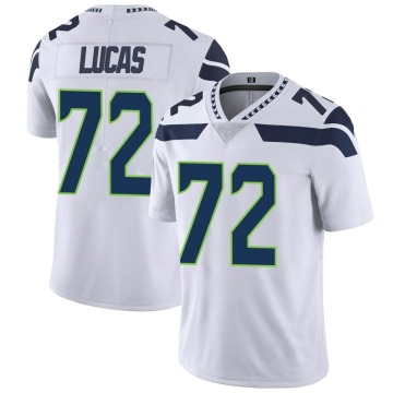 Abraham Lucas Youth White Limited Vapor Untouchable Jersey