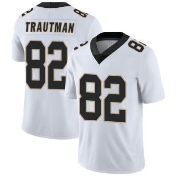 Adam Trautman Men's White Limited Vapor Untouchable Jersey