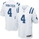 Adam Vinatieri Indianapolis Colts Men's White Game Jersey