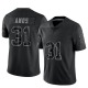 Adrian Amos Men's Black Limited Reflective Jersey