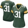 Adrian Amos Women's Green Game Team Color Jersey