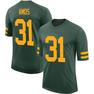 Adrian Amos Youth Green Limited Alternate Vapor Jersey