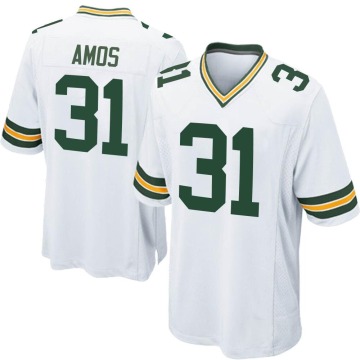 Adrian Amos Youth White Game Jersey