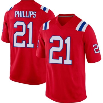 Adrian Phillips Youth Red Game Alternate Jersey