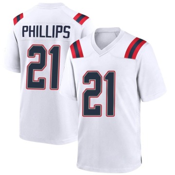 Adrian Phillips Youth White Game Jersey