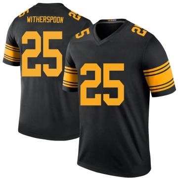 Ahkello Witherspoon Men's Black Legend Color Rush Jersey