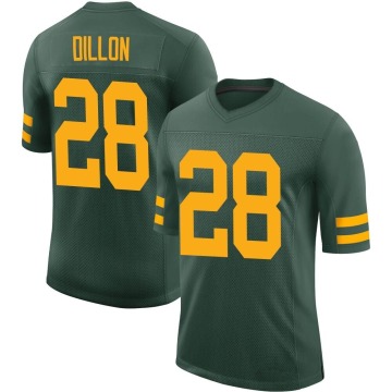 AJ Dillon Men's Green Limited Alternate Vapor Jersey