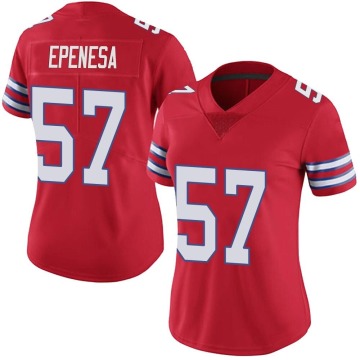 AJ Epenesa Women's Red Limited Color Rush Vapor Untouchable Jersey