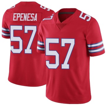 AJ Epenesa Youth Red Limited Color Rush Vapor Untouchable Jersey