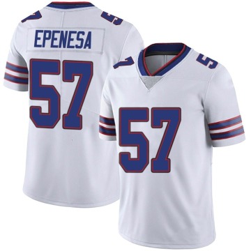 AJ Epenesa Youth White Limited Color Rush Vapor Untouchable Jersey