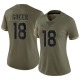 A.J. Green Women's Olive Limited 2022 Salute To Service Jersey