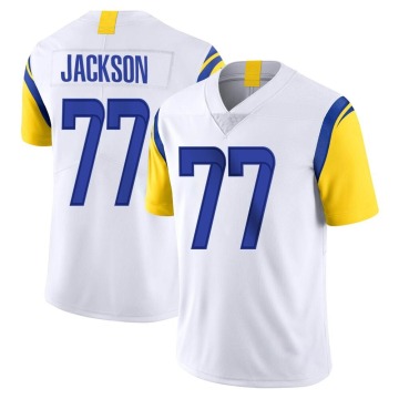 AJ Jackson Men's White Limited Vapor Untouchable Jersey