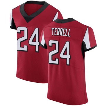 A.J. Terrell Men's Red Elite Team Color Jersey
