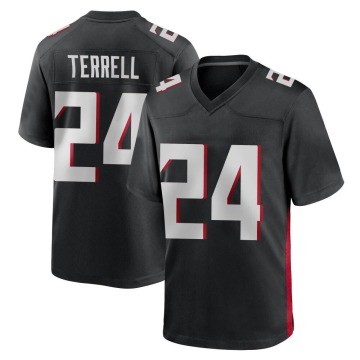 A.J. Terrell Youth Black Game Alternate Jersey