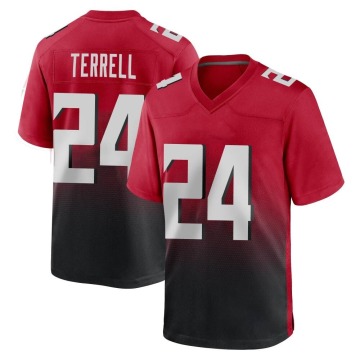 A.J. Terrell Youth Red Game 2nd Alternate Jersey