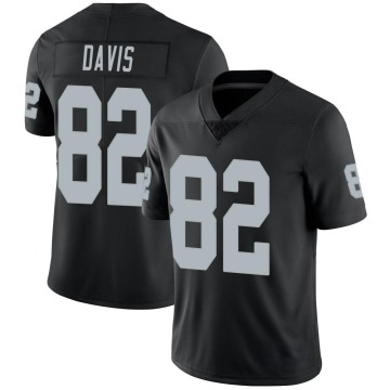 Al Davis Men's Black Limited Team Color Vapor Untouchable Jersey
