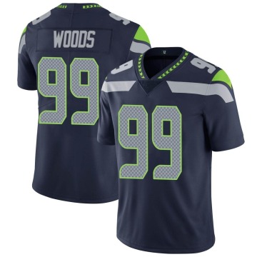 Al Woods Youth Navy Limited Team Color Vapor Untouchable Jersey