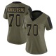 Alec Anderson Women's Olive Limited 2021 Salute To Service Jersey