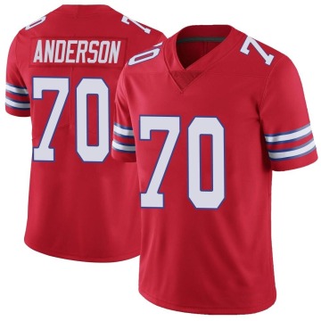 Alec Anderson Youth Red Limited Color Rush Vapor Untouchable Jersey