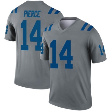 Alec Pierce Youth Gray Legend Inverted Jersey