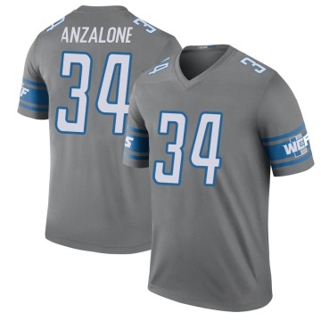 Alex Anzalone Youth Legend Color Rush Steel Jersey