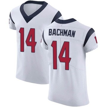 Alex Bachman Men's White Elite Vapor Untouchable Jersey