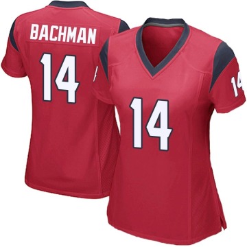 Alex Bachman Women's Red Game Alternate Jersey