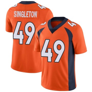Alex Singleton Men's Orange Limited Team Color Vapor Untouchable Jersey