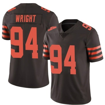 Alex Wright Men's Brown Limited Color Rush Jersey