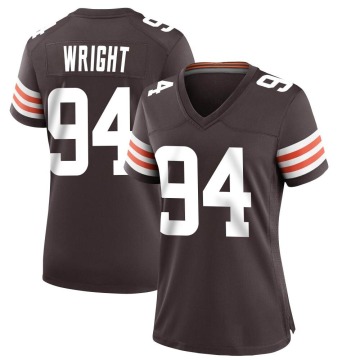 Alex Wright Women's Brown Game Team Color Jersey