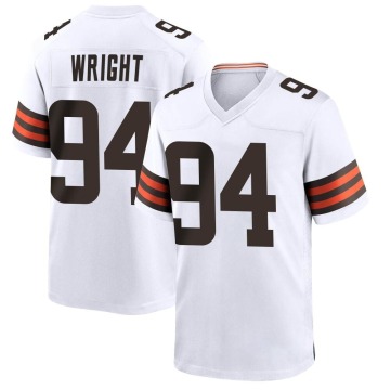 Alex Wright Youth White Game Jersey