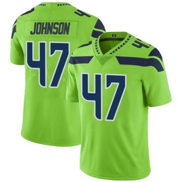 Alexander Johnson Youth Green Limited Color Rush Neon Jersey