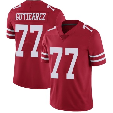 Alfredo Gutierrez Youth Red Limited Team Color Vapor Untouchable Jersey