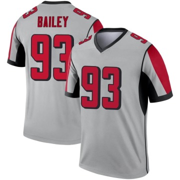 Allen Bailey Youth Legend Inverted Silver Jersey