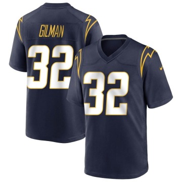 Alohi Gilman Youth Navy Game Team Color Jersey