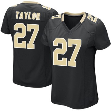 Alontae Taylor Women's Black Game Team Color Jersey