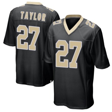 Alontae Taylor Youth Black Game Team Color Jersey