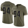 Amani Bledsoe Youth Olive Limited 2022 Salute To Service Jersey