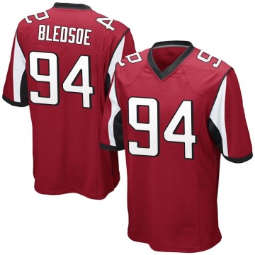 Amani Bledsoe Youth Red Game Team Color Jersey