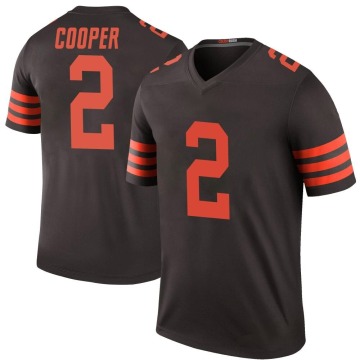 Amari Cooper Youth Brown Legend Color Rush Jersey