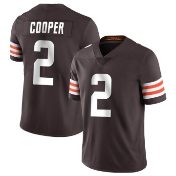 Amari Cooper Youth Brown Limited Team Color Vapor Untouchable Jersey